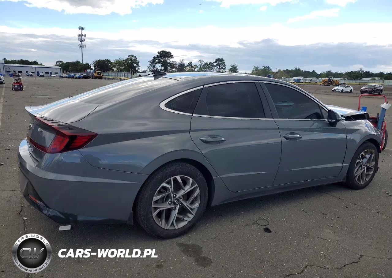2022 Hyundai Sonata Sel VIN:KMHL14JA0NA245743 - 3
