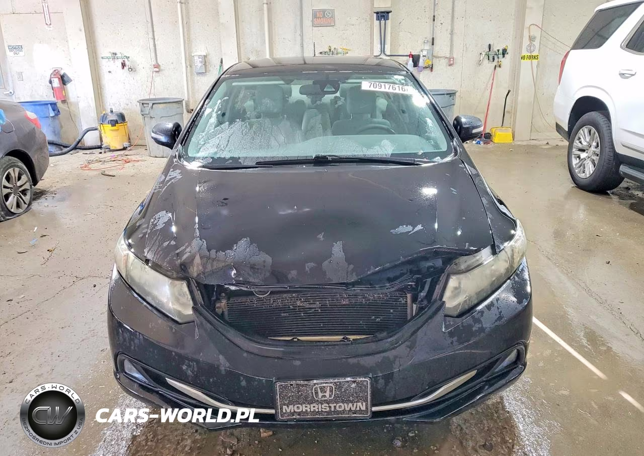 2013 Honda Civic Hybrid VIN:19XFB4F28DE001074 - 5