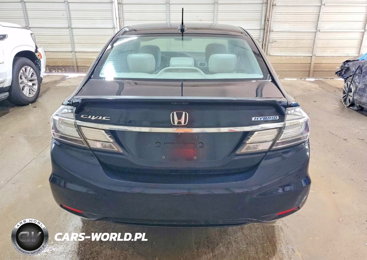2013 Honda Civic Hybrid VIN:19XFB4F28DE001074 - 6