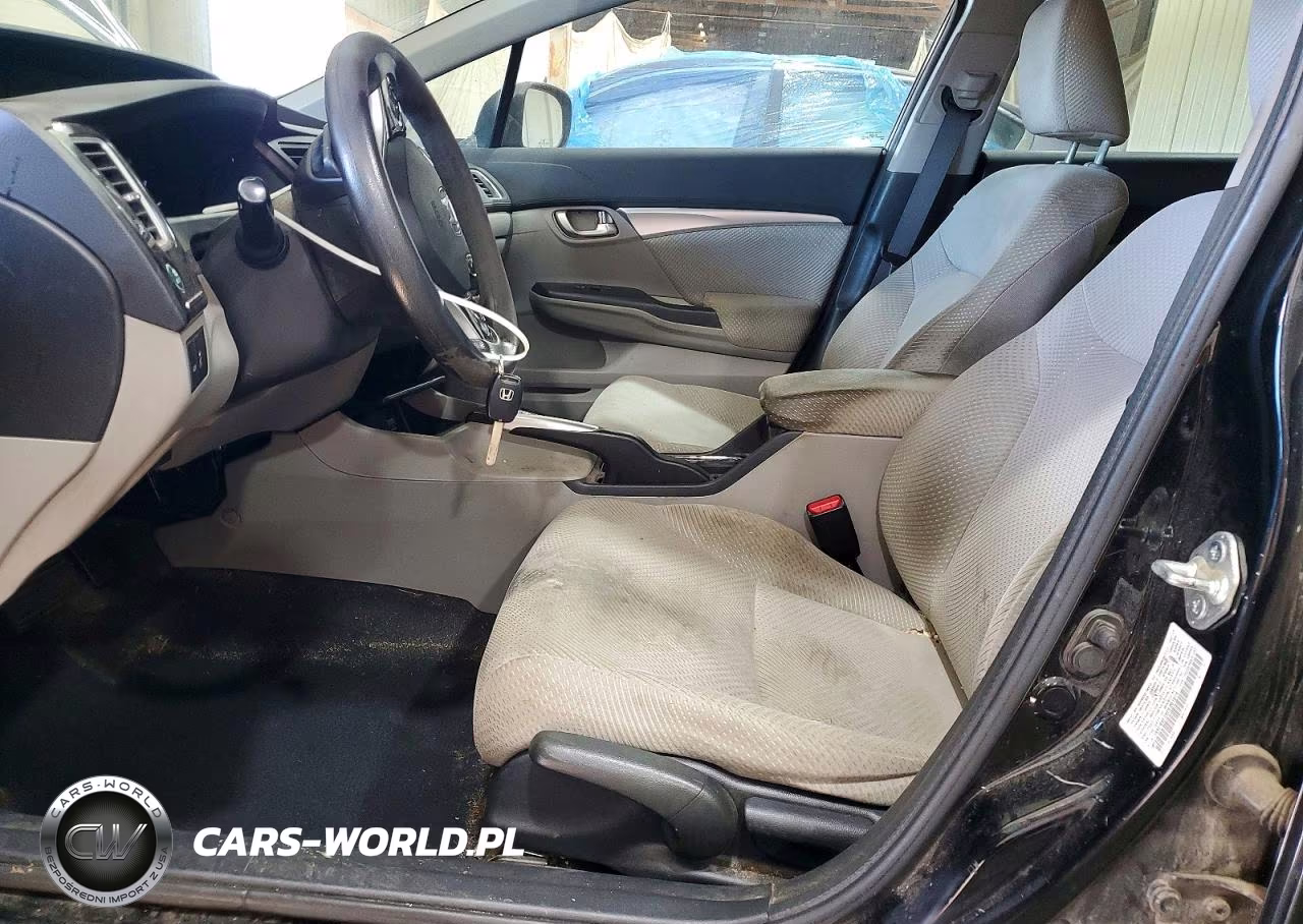 2013 Honda Civic Hybrid VIN:19XFB4F28DE001074 - 7
