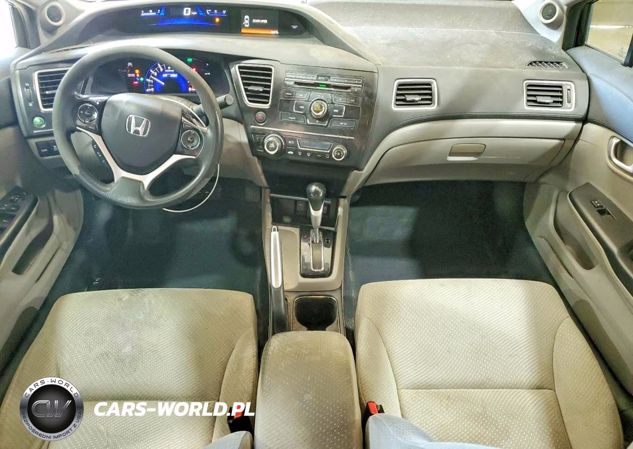 2013 Honda Civic Hybrid VIN:19XFB4F28DE001074 - 8