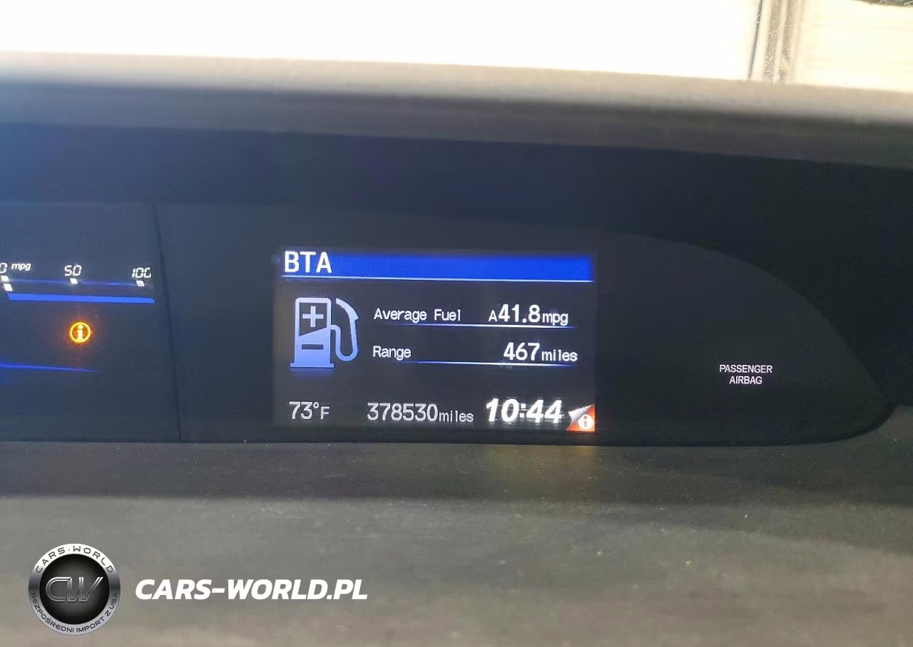 2013 Honda Civic Hybrid VIN:19XFB4F28DE001074 - 9