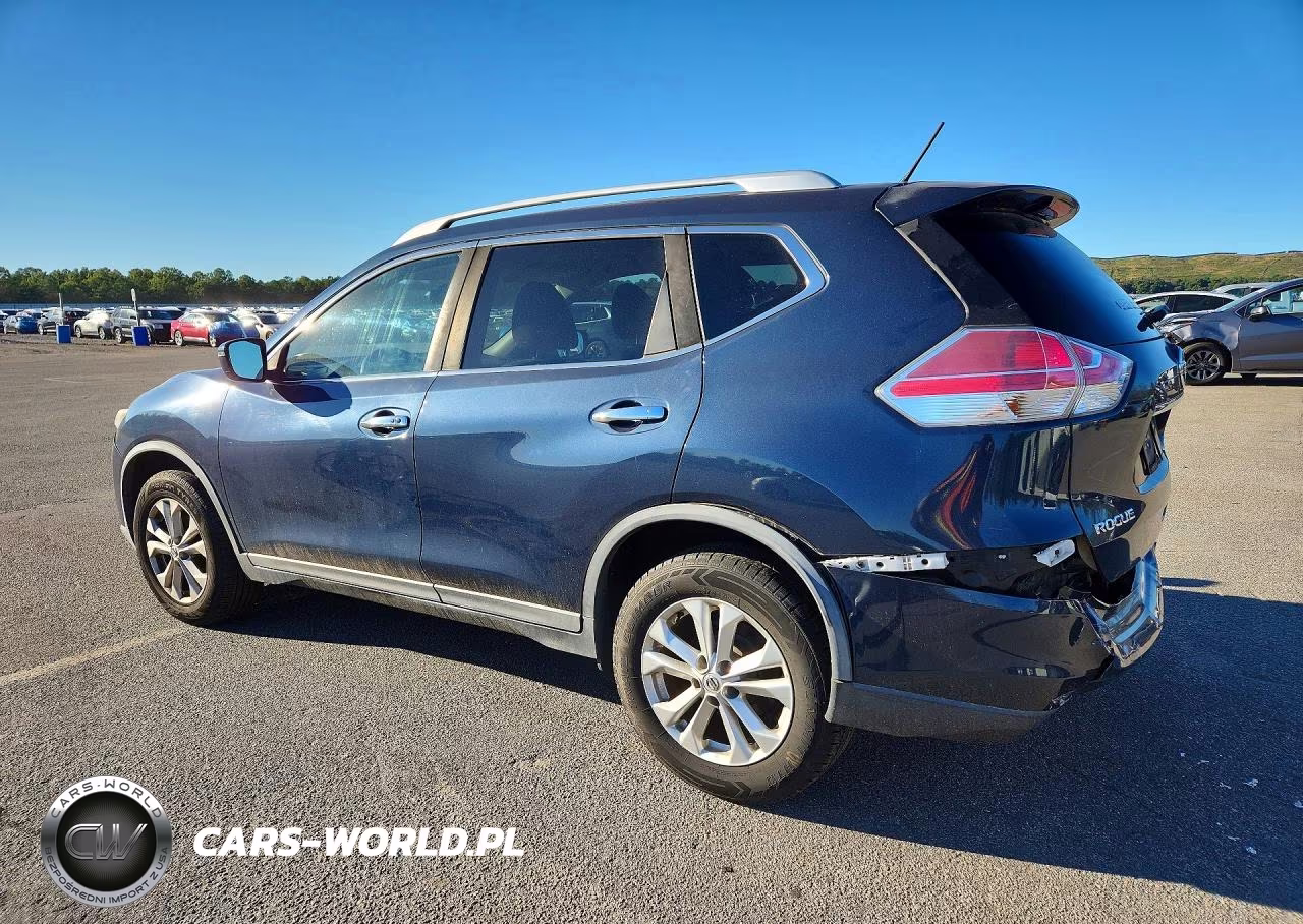2016 Nissan Rogue Sv VIN:KNMAT2MV8GP673648 - 2