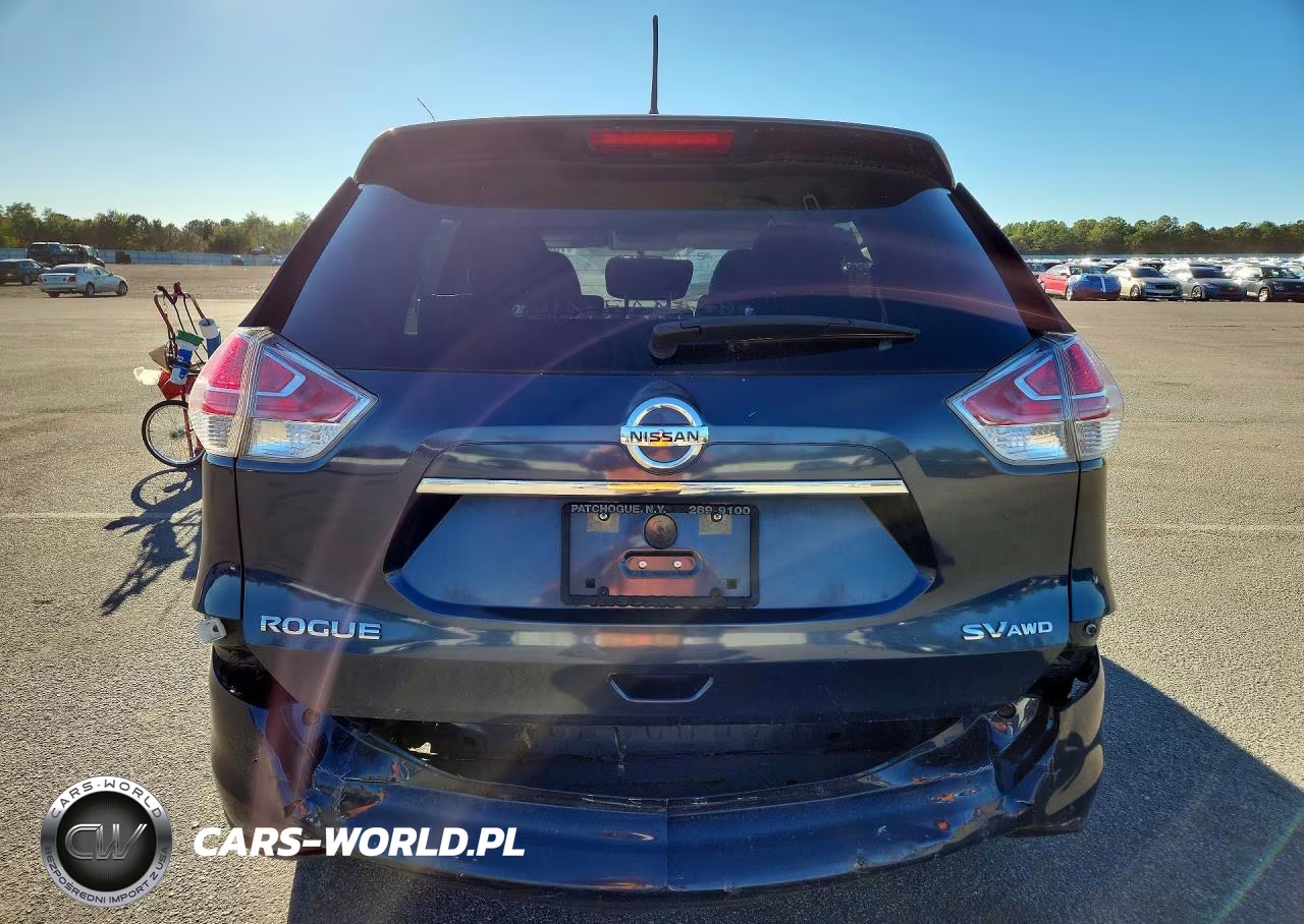 2016 Nissan Rogue Sv VIN:KNMAT2MV8GP673648 - 6