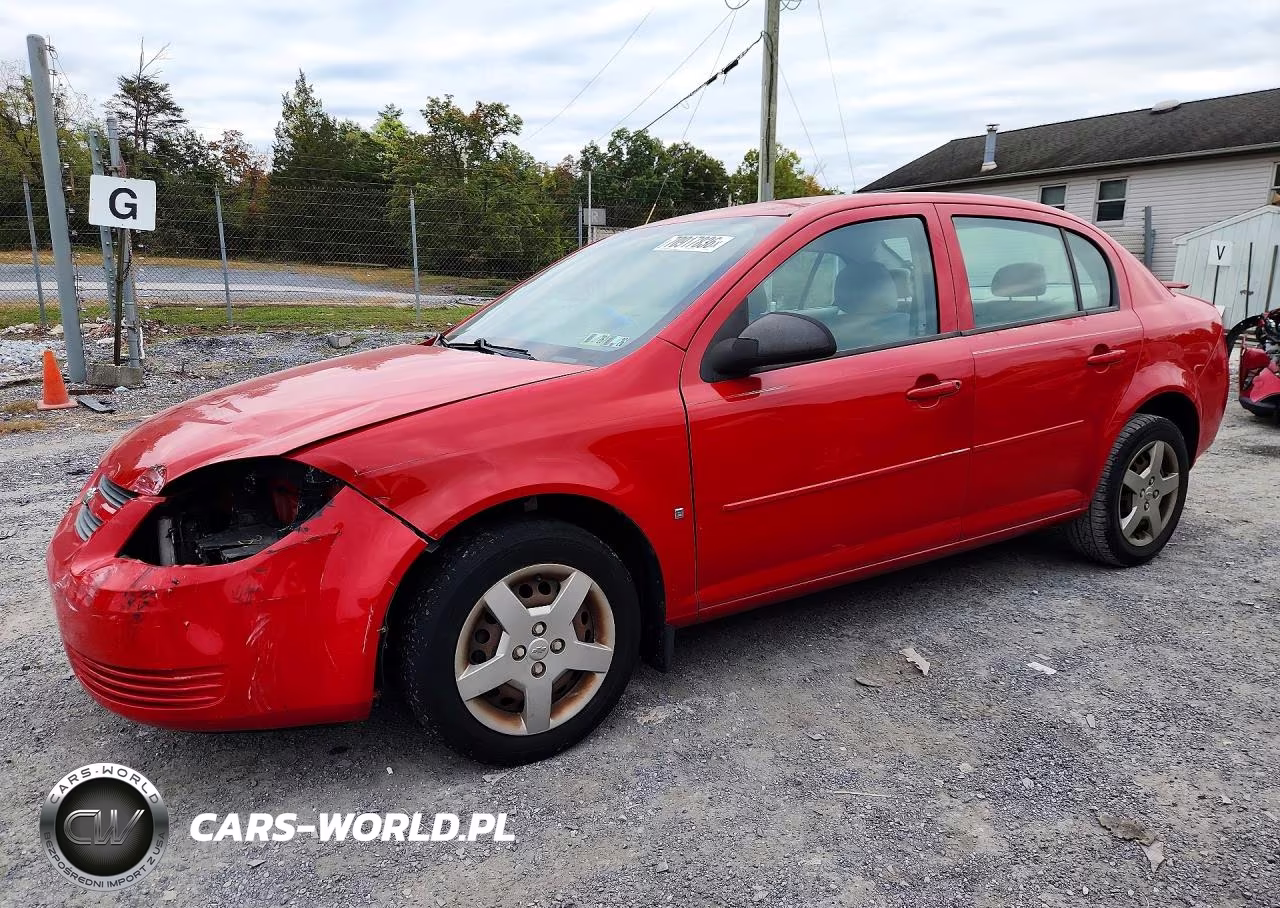 2008 Chevrolet Cobalt Ls VIN:1G1AK58F087142249 - 1