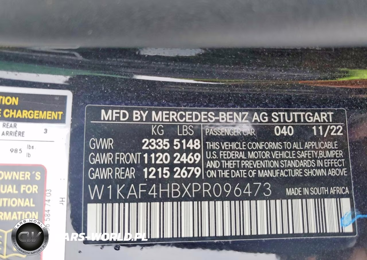 2023 Mercedes-Benz C 300 4Matic VIN:W1KAF4HBXPR096473 - 12