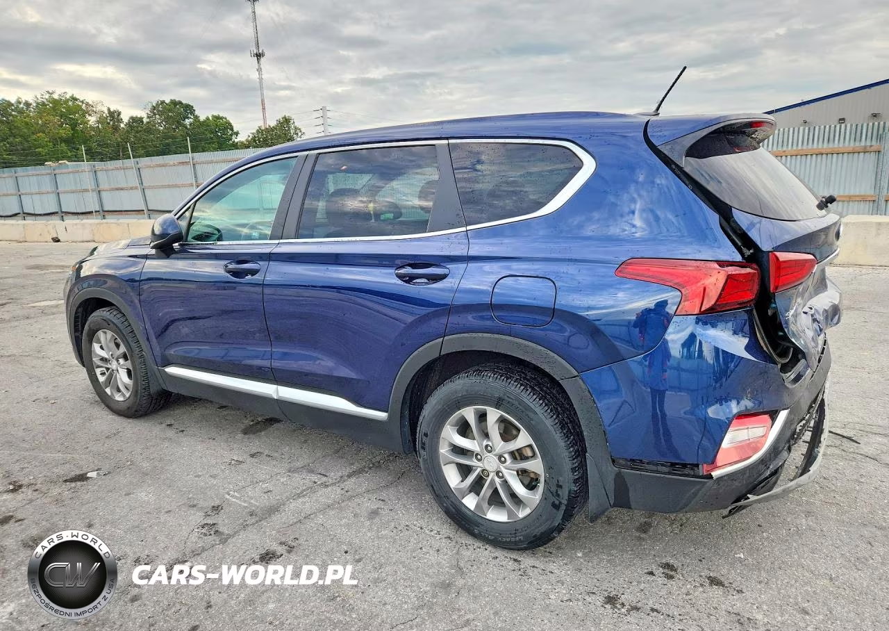 2019 Hyundai Santa Fe Se VIN:5NMS23AD2KH134730 - 2