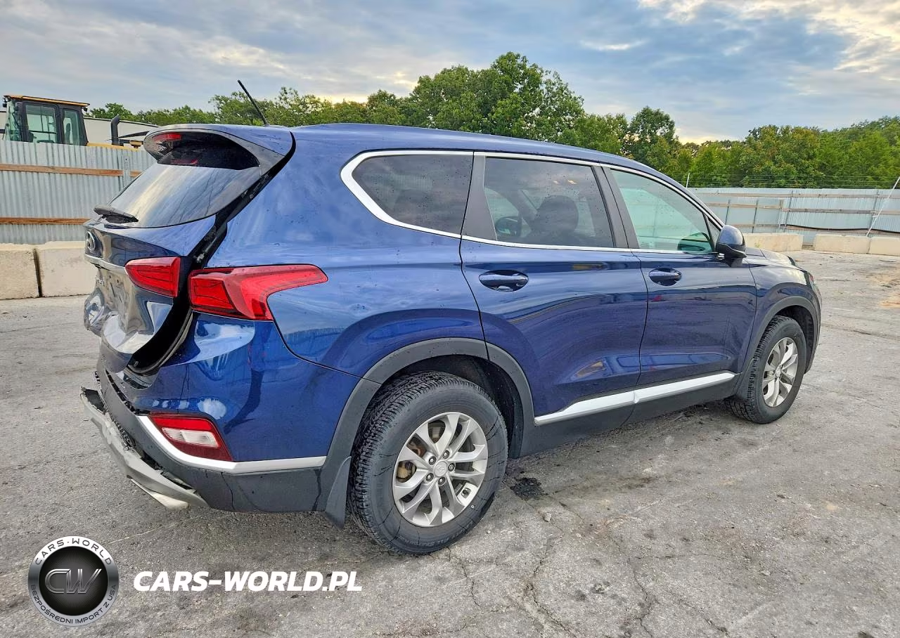 2019 Hyundai Santa Fe Se VIN:5NMS23AD2KH134730 - 3