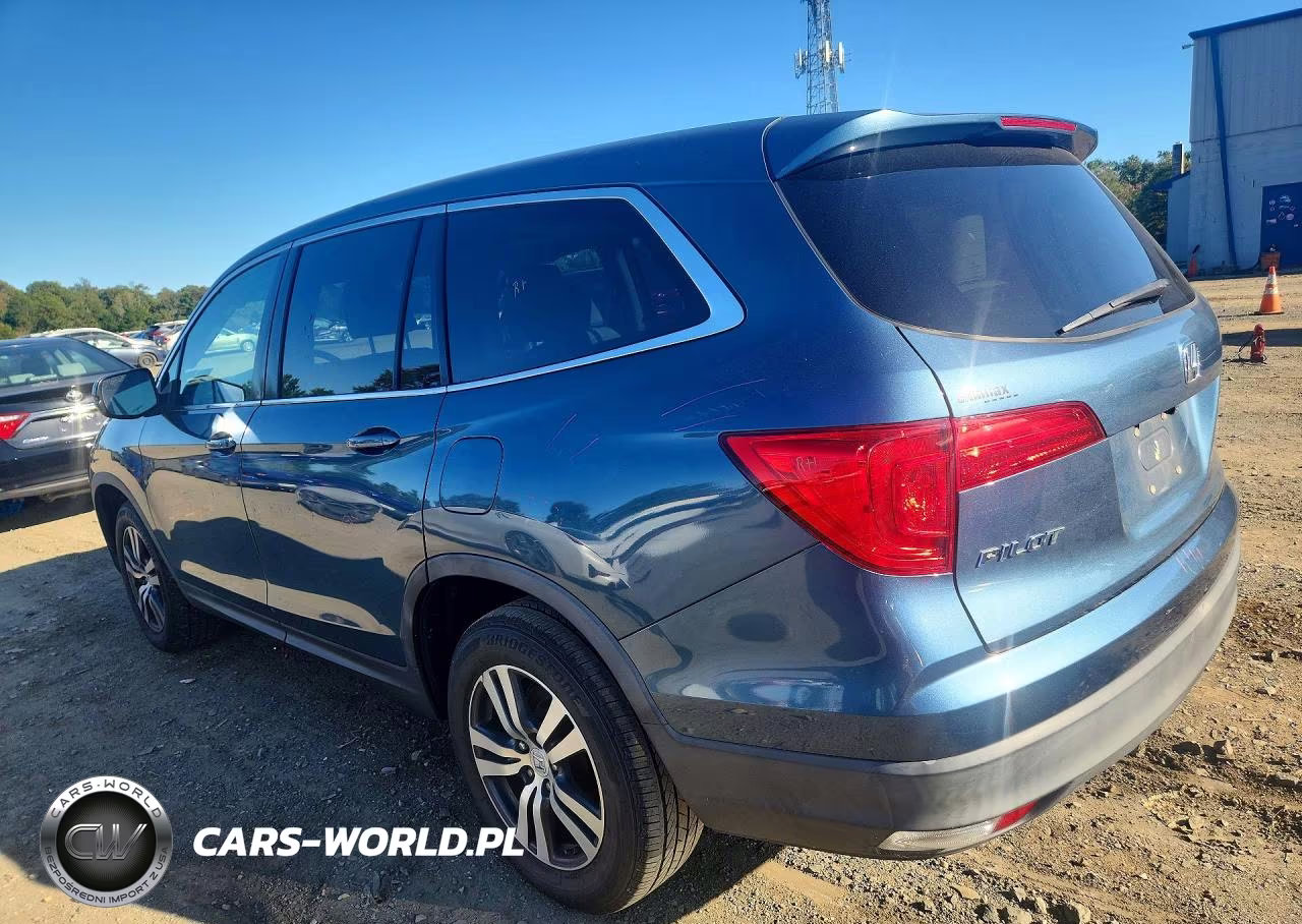 2016 Honda Pilot Exl VIN:5FNYF6H57GB105957 - 2