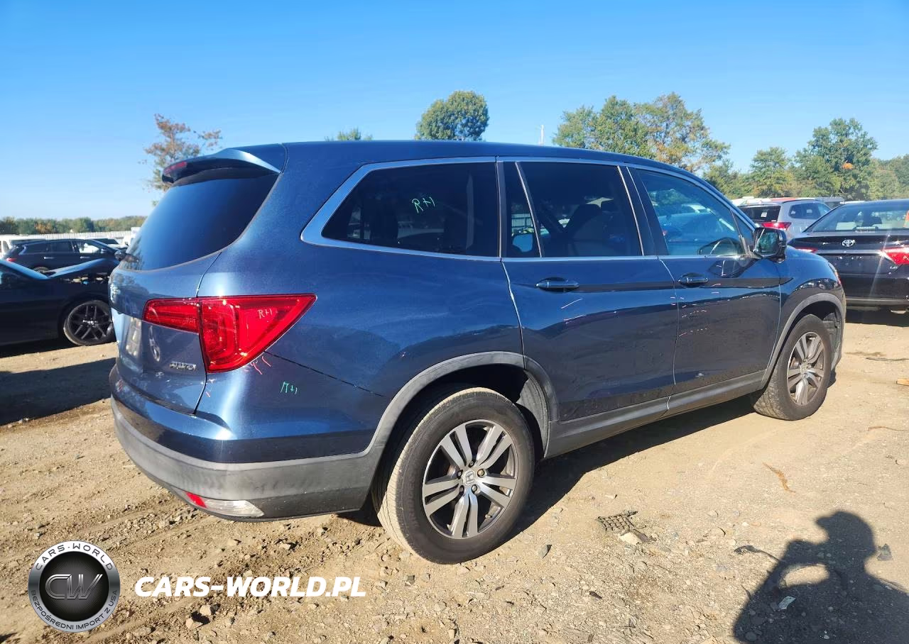 2016 Honda Pilot Exl VIN:5FNYF6H57GB105957 - 3