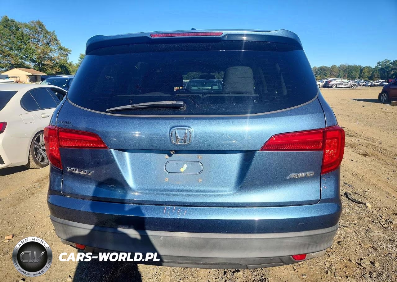 2016 Honda Pilot Exl VIN:5FNYF6H57GB105957 - 6