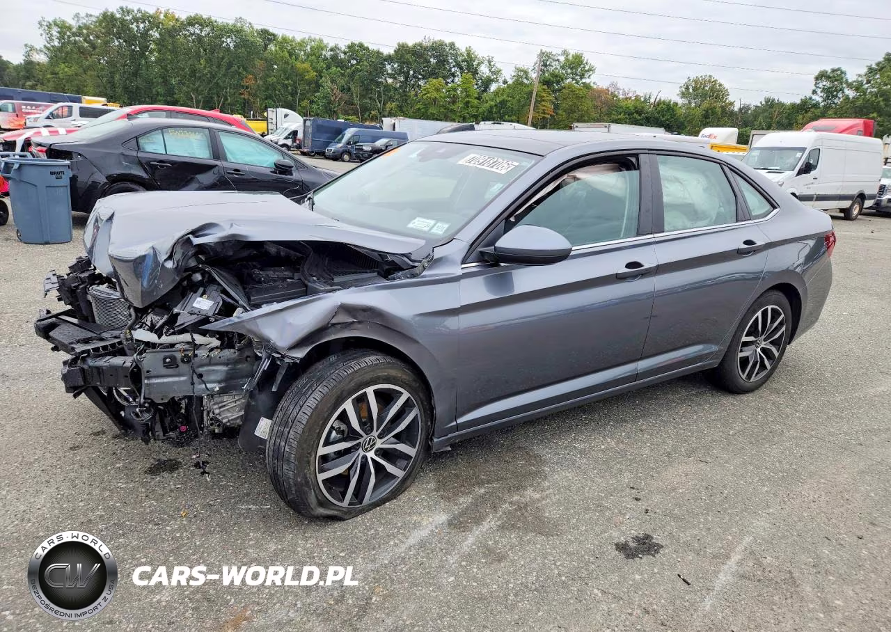 2025 Volkswagen Jetta Se VIN:3VW7X7BU8SM093351 - 1