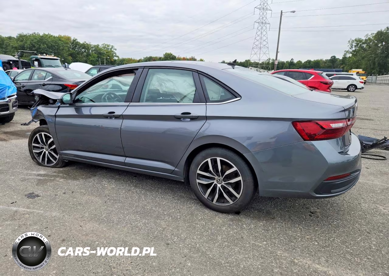 2025 Volkswagen Jetta Se VIN:3VW7X7BU8SM093351 - 2