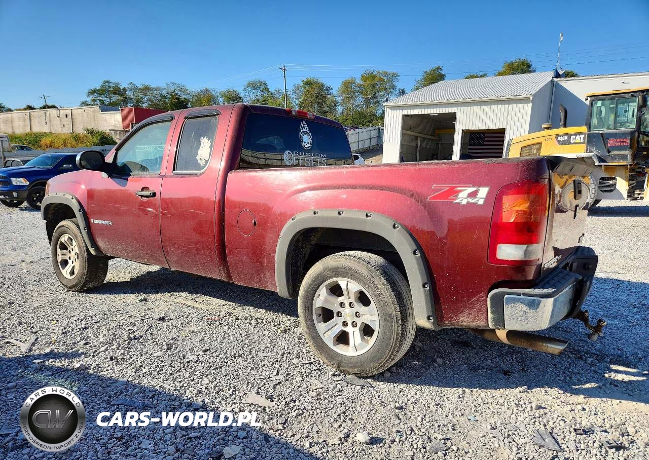 2008 GMC Sierra K1500 VIN:2GTEK19J981246174 - 2