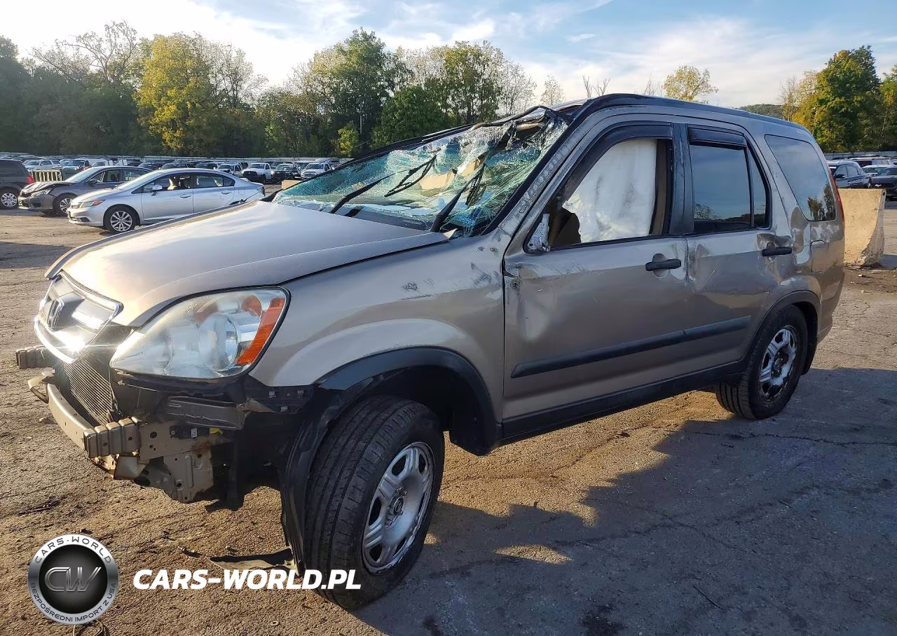 2005 Honda Cr-V Lx VIN:SHSRD78515U317470 - 1
