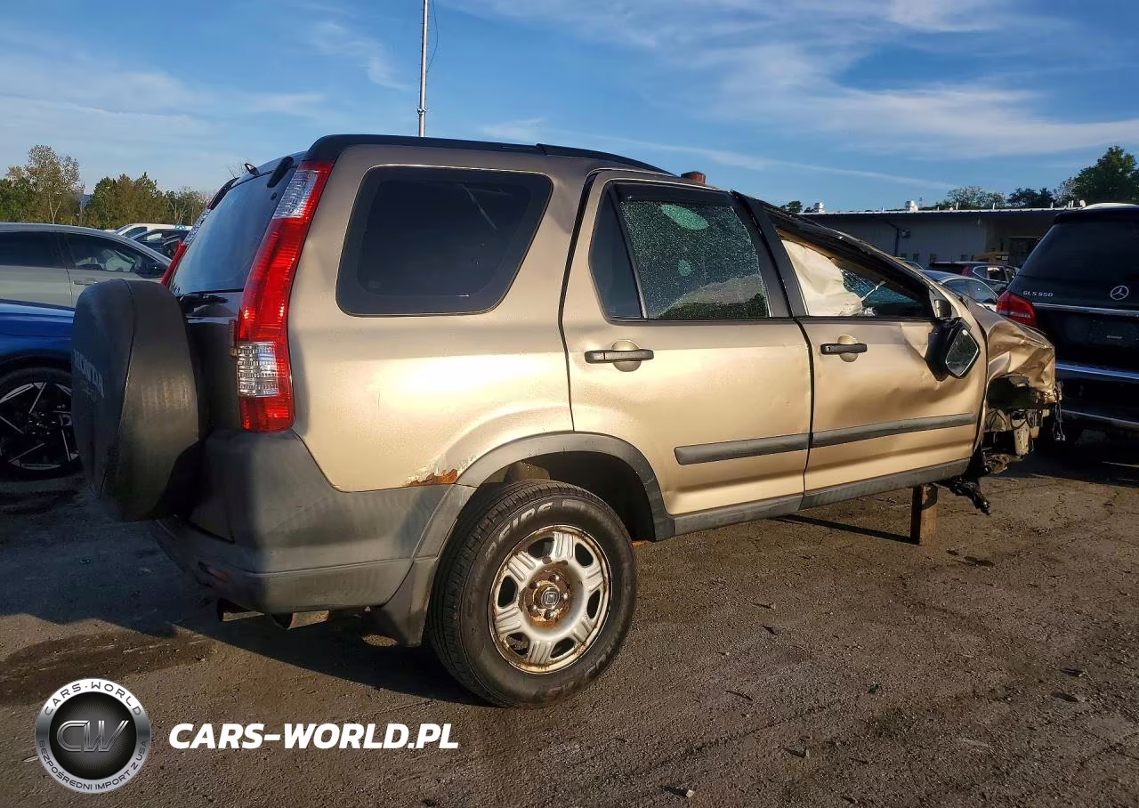 2005 Honda Cr-V Lx VIN:SHSRD78515U317470 - 3