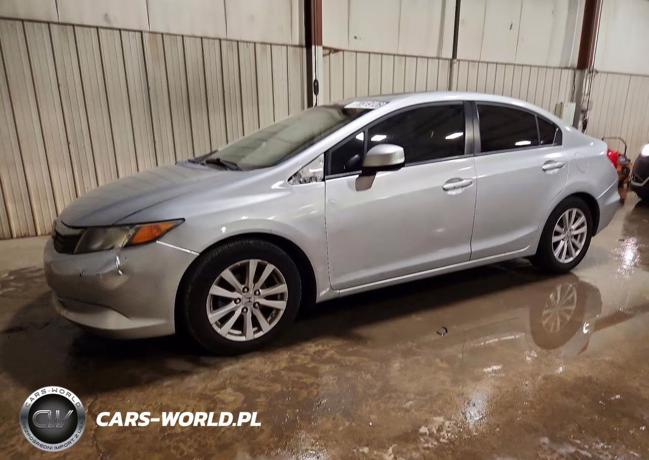 2012 Honda Civic Ex VIN:19XFB2F89CE381453 - 1