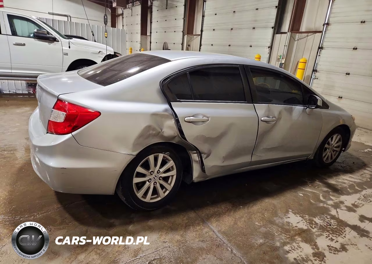 2012 Honda Civic Ex VIN:19XFB2F89CE381453 - 3