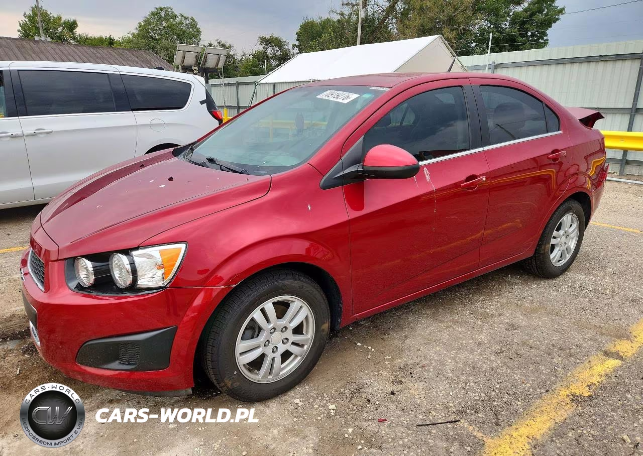 2014 Chevrolet Sonic Lt VIN:1G1JC5SH2E4116031 - 1