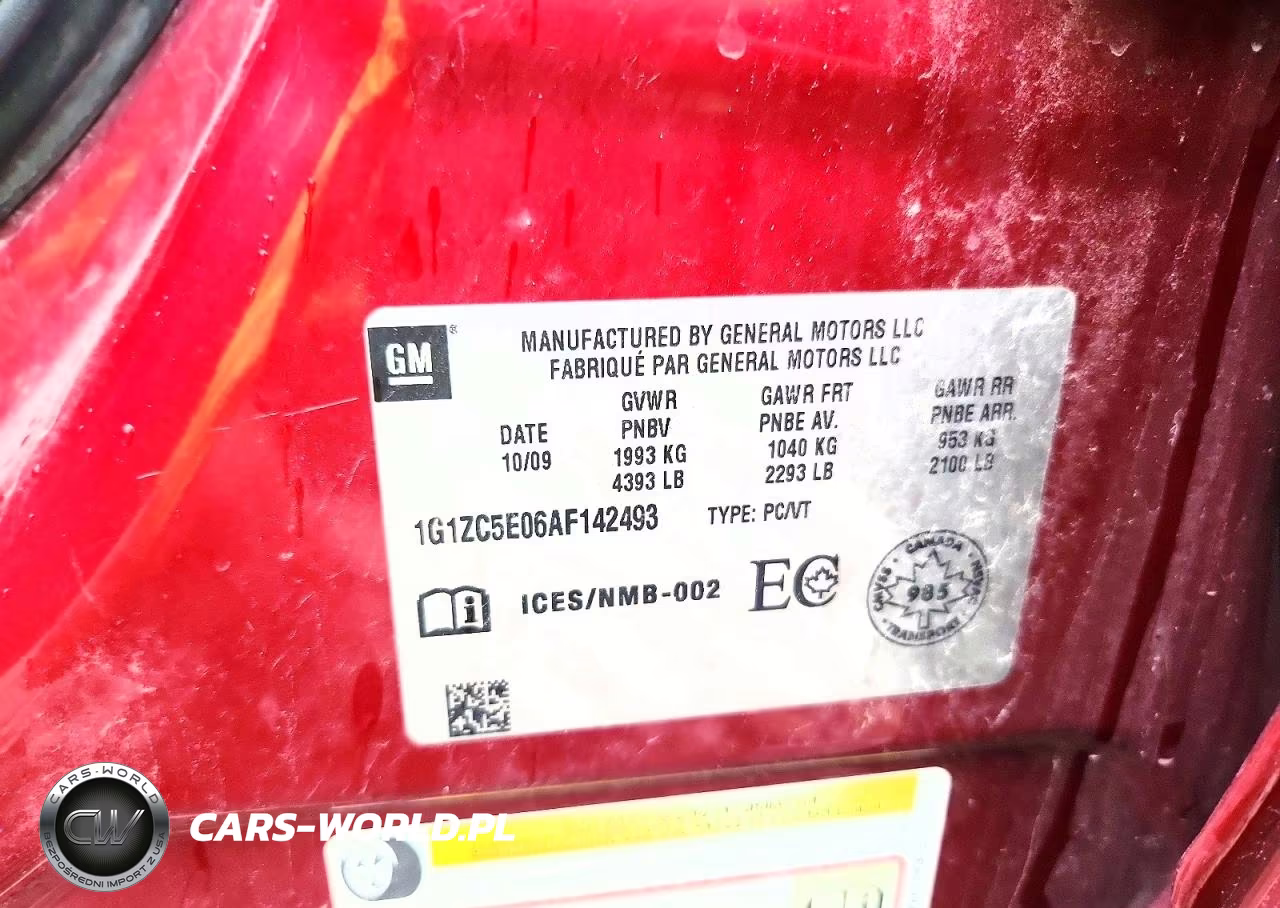 2010 Chevrolet Malibu 1Lt VIN:1G1ZC5E06AF142493 - 12