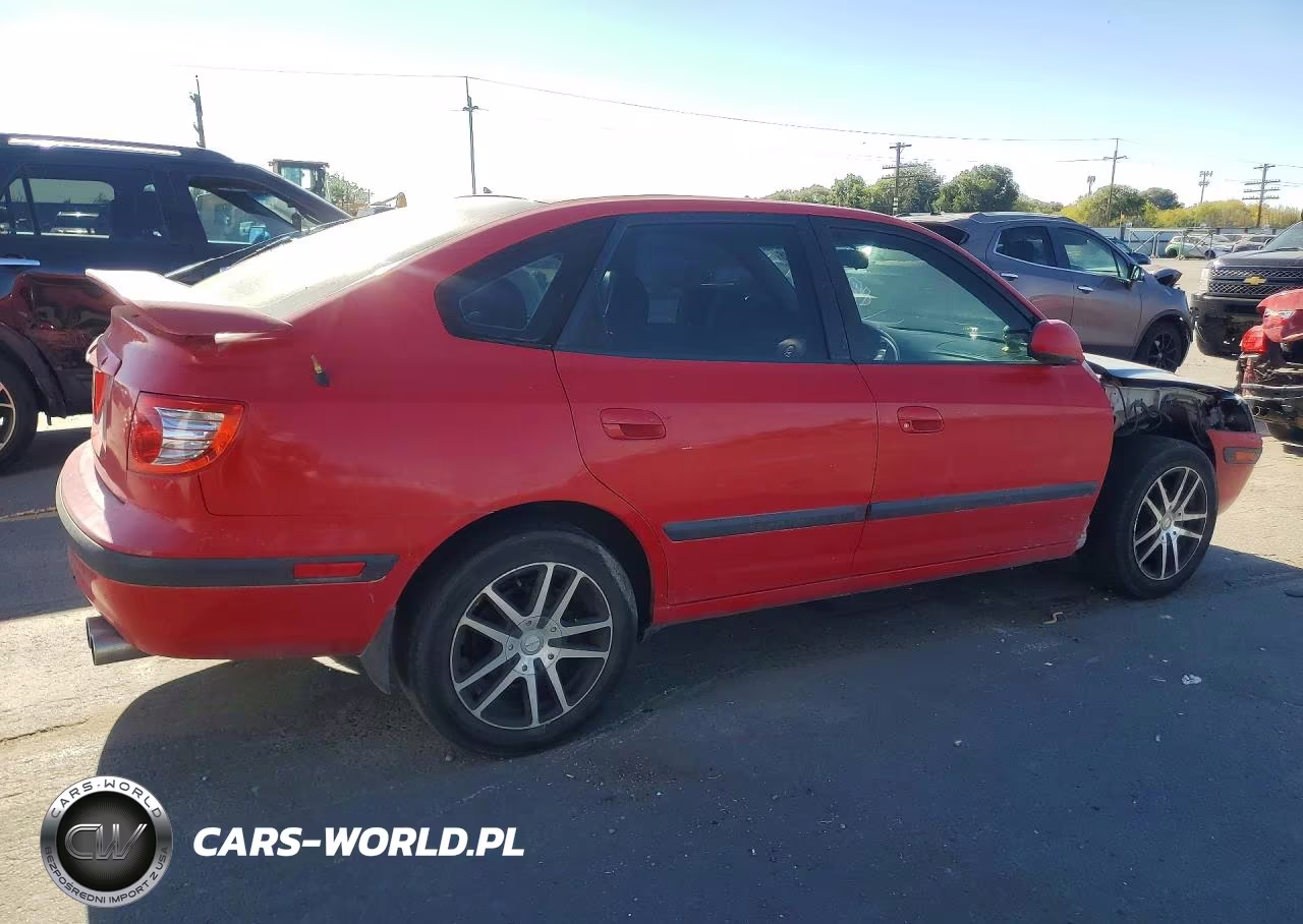 2004 Hyundai Elantra Gt VIN:KMHDN56D14U107241 - 3