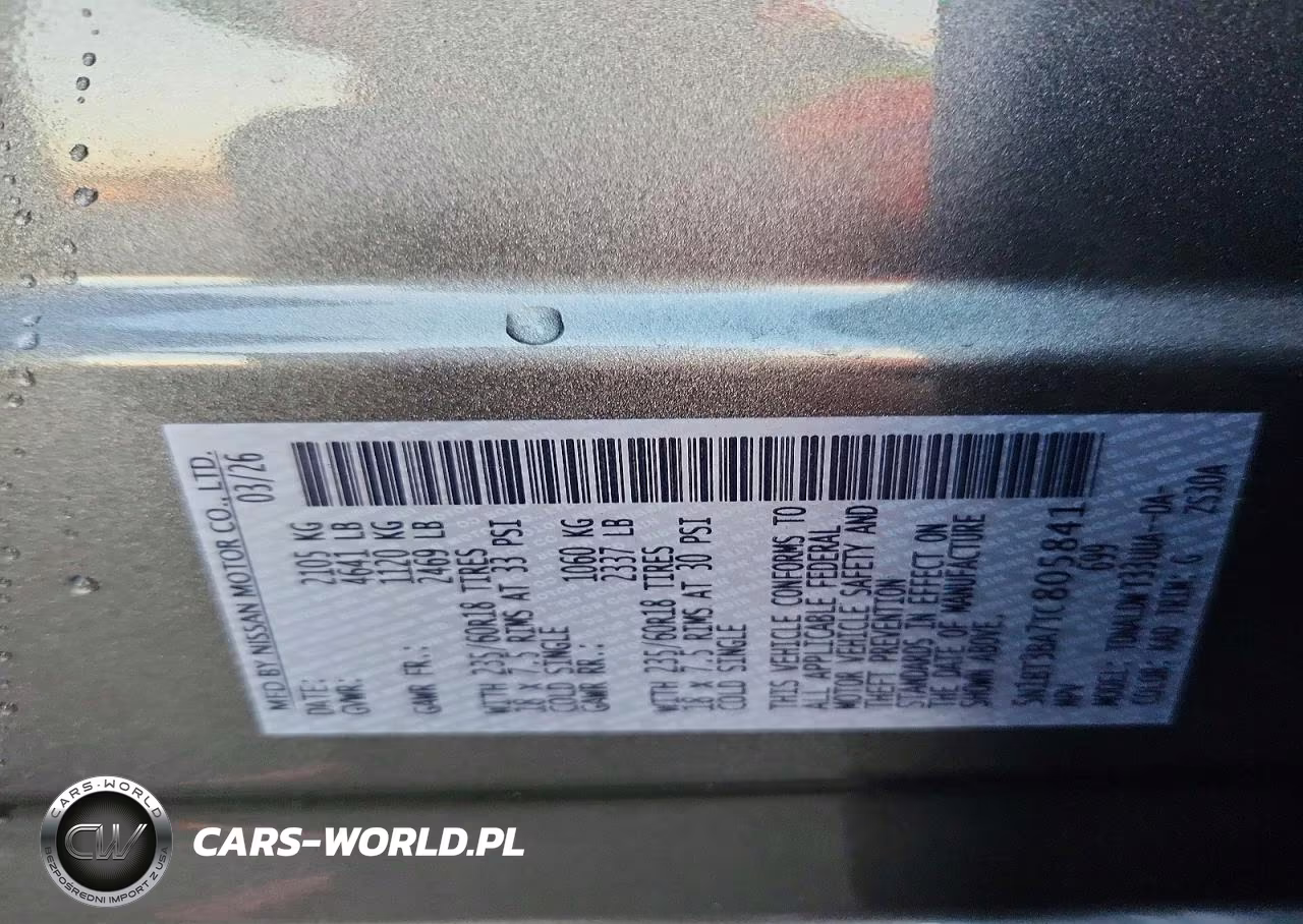 2026 Nissan Rogue Sv VIN:5N1BT3BA7TC805841 - 14