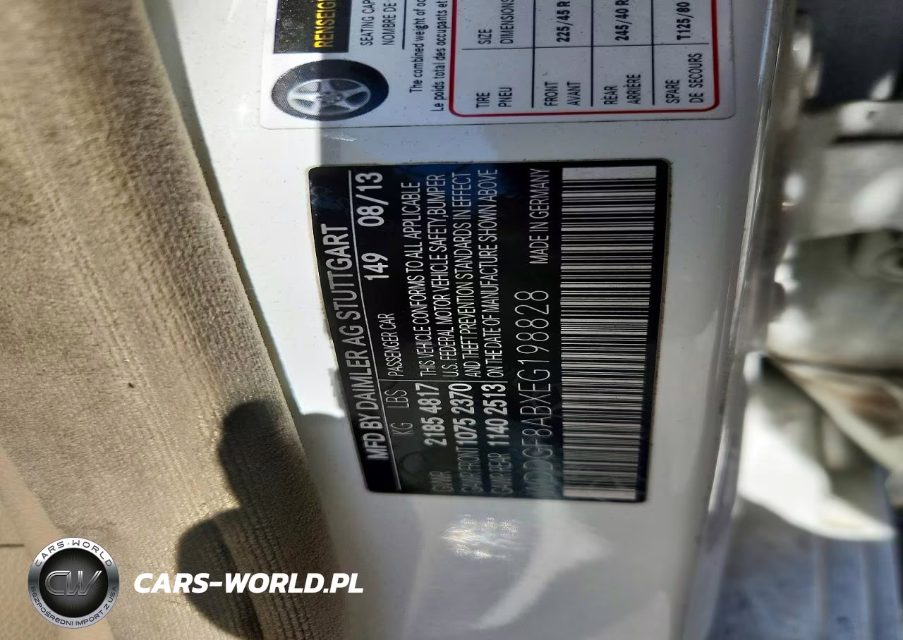2014 Mercedes-Benz C 300 4Matic VIN:WDDGF8ABXEG198828 - 12