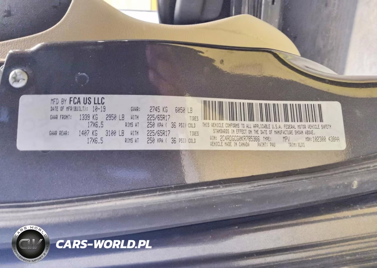2019 Dodge Grand Caravan Sxt VIN:2C4RDGCG0KR785366 - 13
