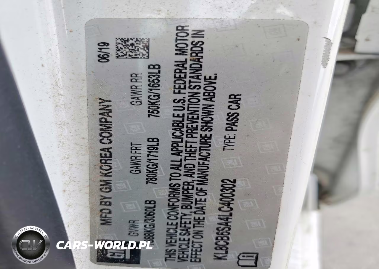 2020 Chevrolet Spark Ls VIN:KL8CB6SA4LC400302 - 12