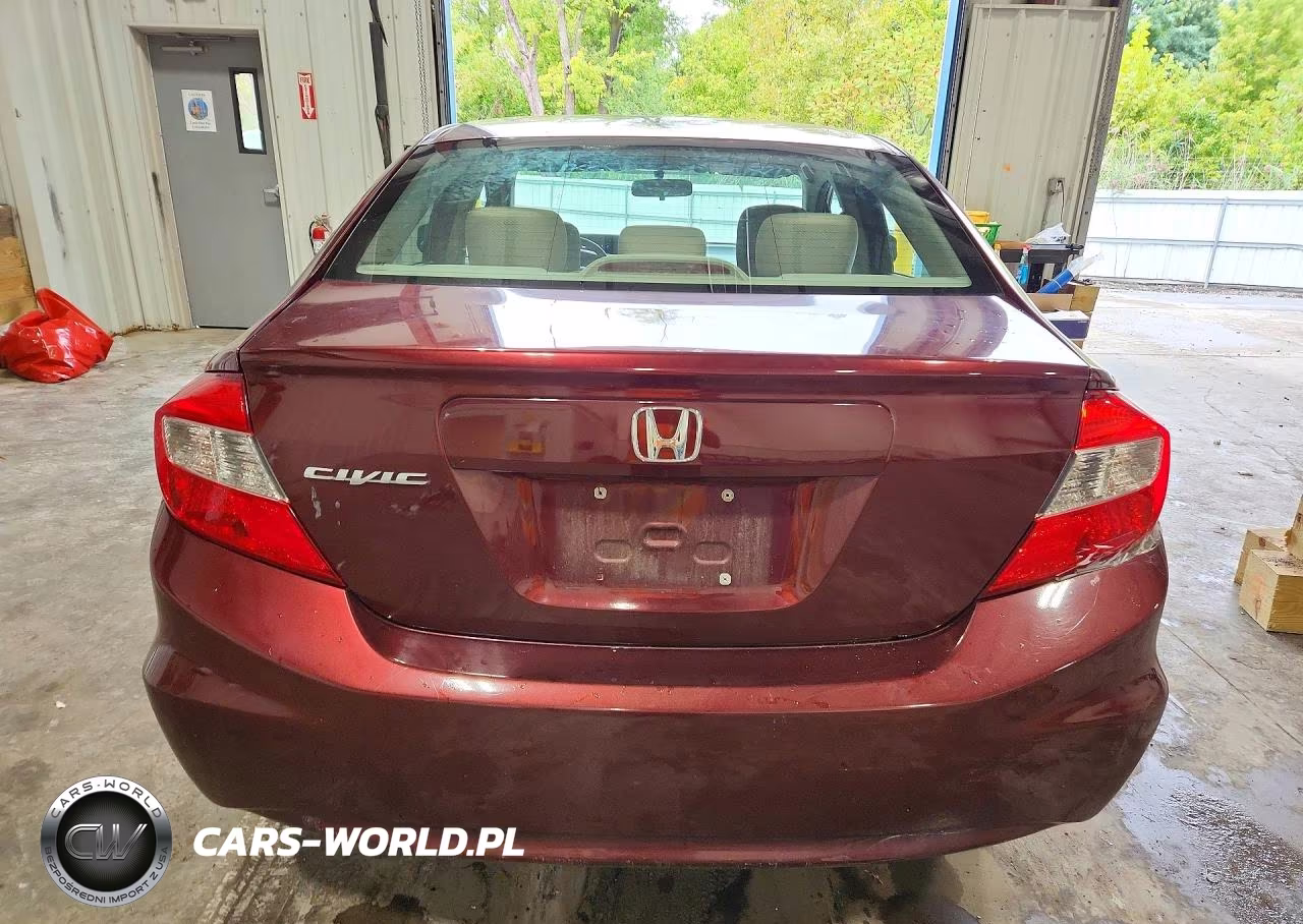 2012 Honda Civic Lx VIN:2HGFB2F57CH554785 - 6