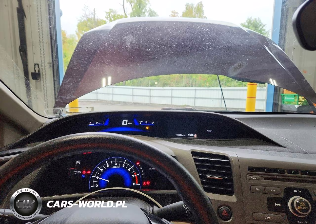 2012 Honda Civic Lx VIN:2HGFB2F57CH554785 - 9