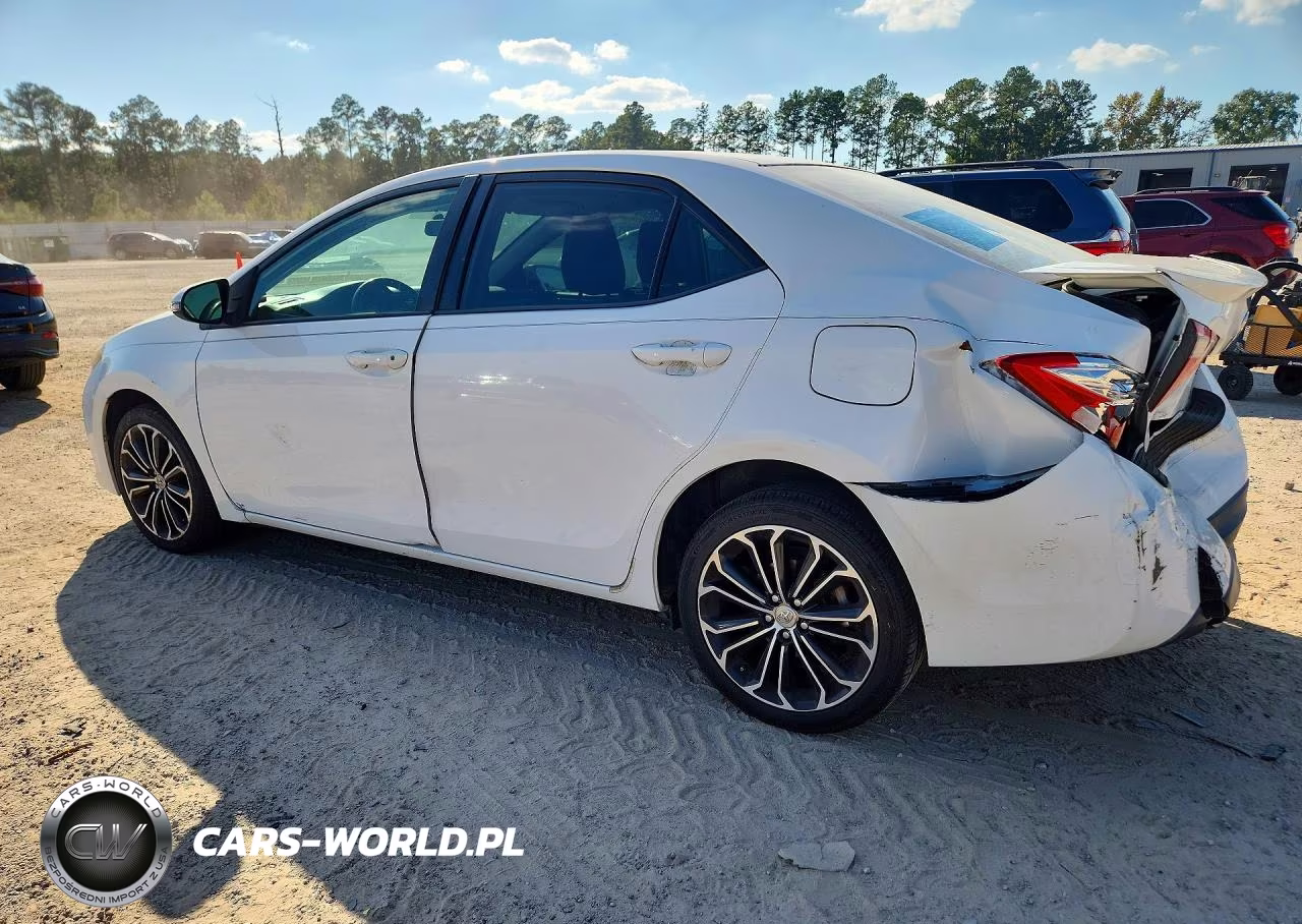 2016 Toyota Corolla S Plus VIN:2T1BURHE9GC626132 - 2