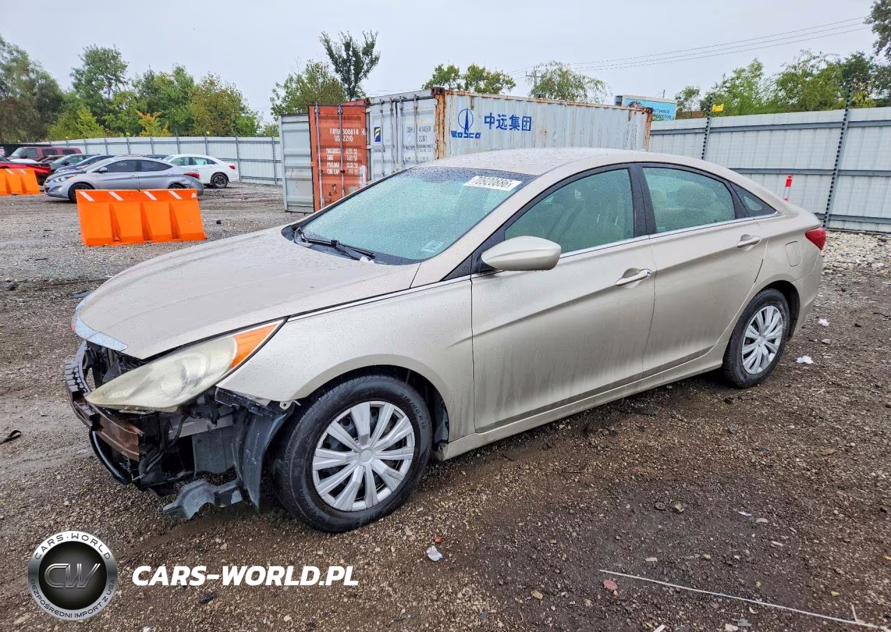 2011 Hyundai Sonata Gls VIN:5NPEB4ACXBH231509 - 1