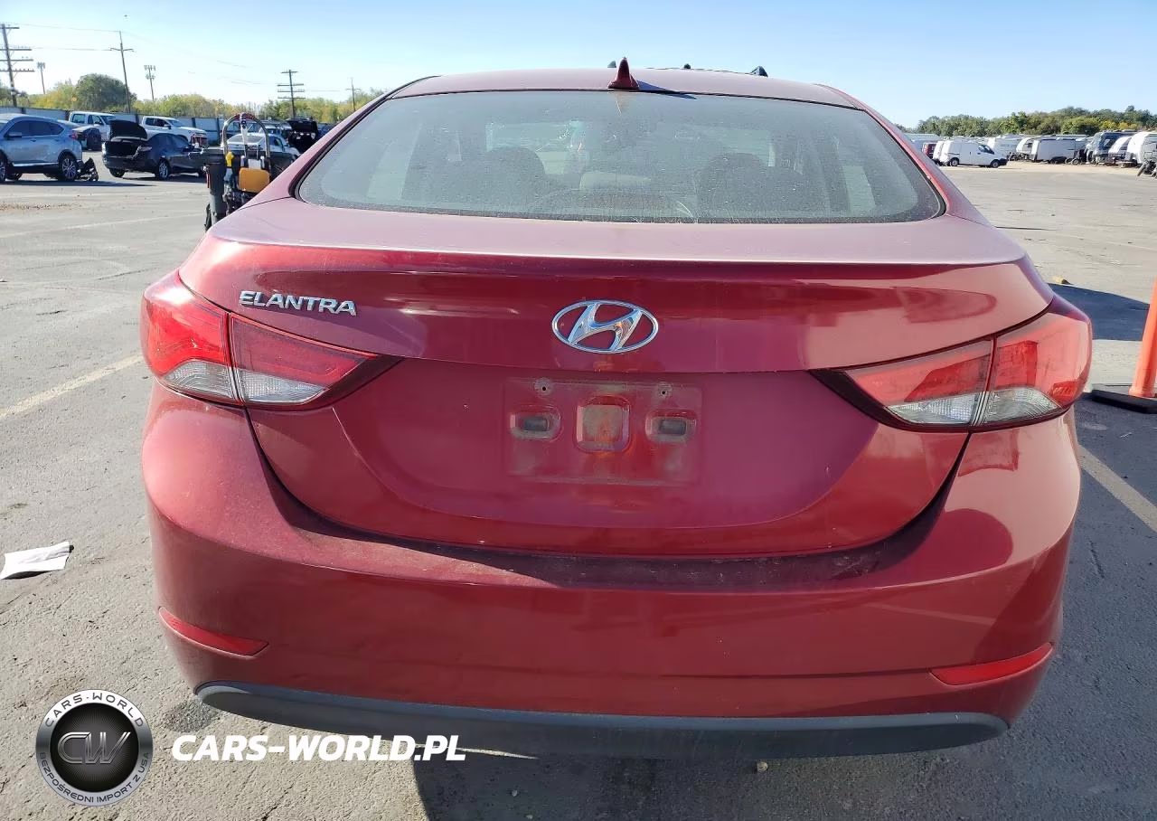 2014 Hyundai Elantra Se VIN:5NPDH4AE1EH463495 - 6