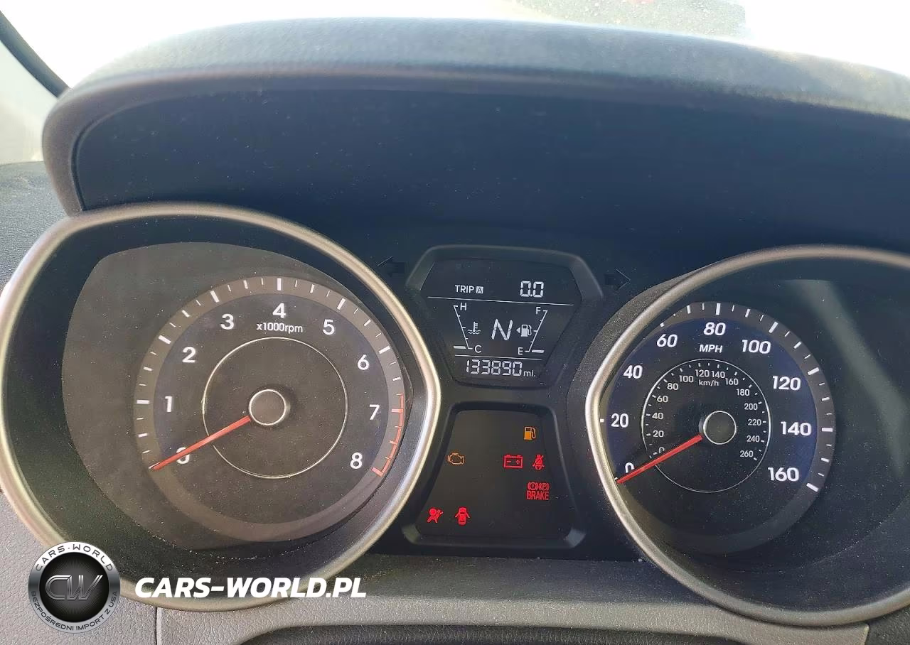 2014 Hyundai Elantra Se VIN:5NPDH4AE1EH463495 - 9