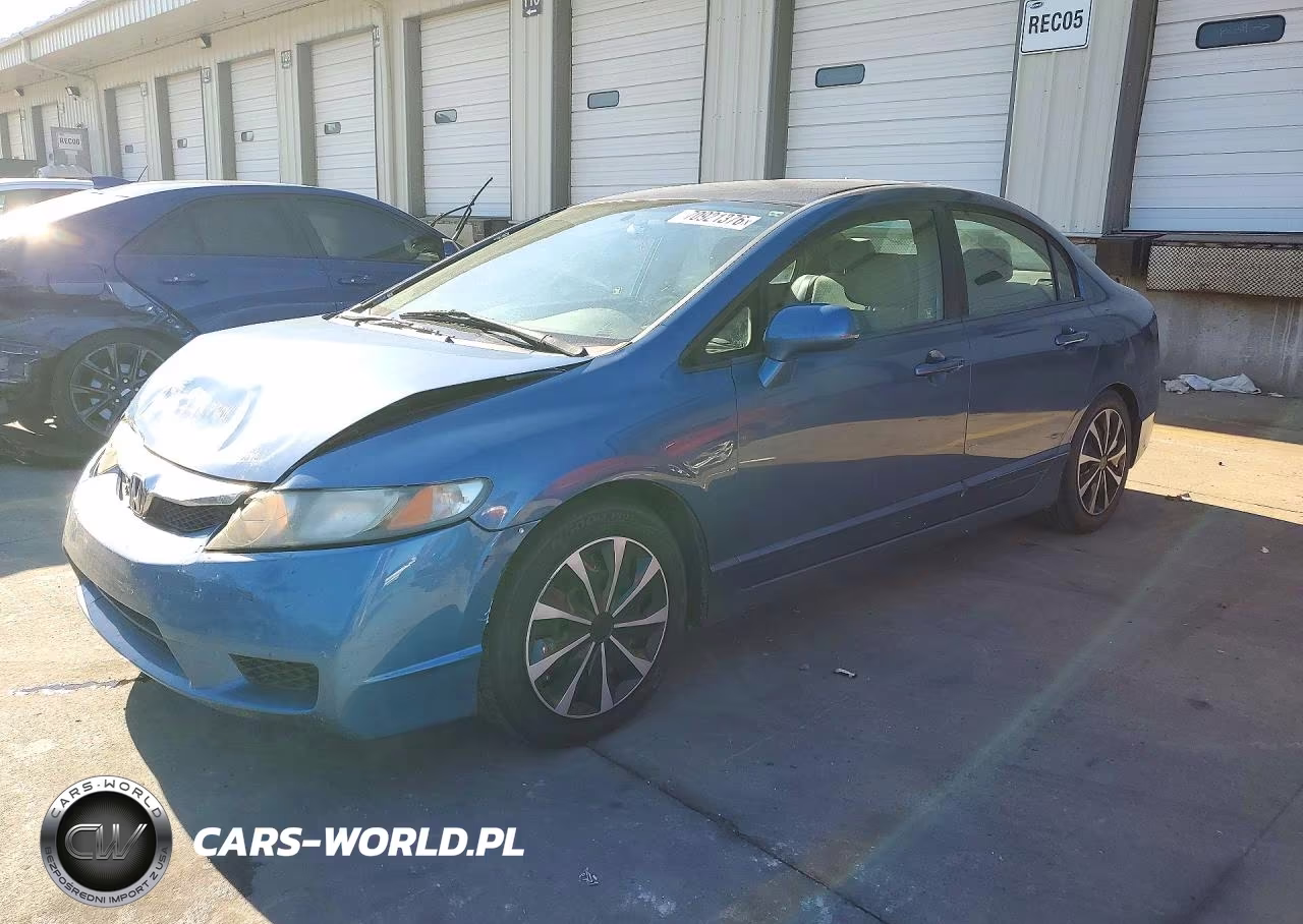 2010 Honda Civic Lx VIN:19XFA1F50AE084247 - 1