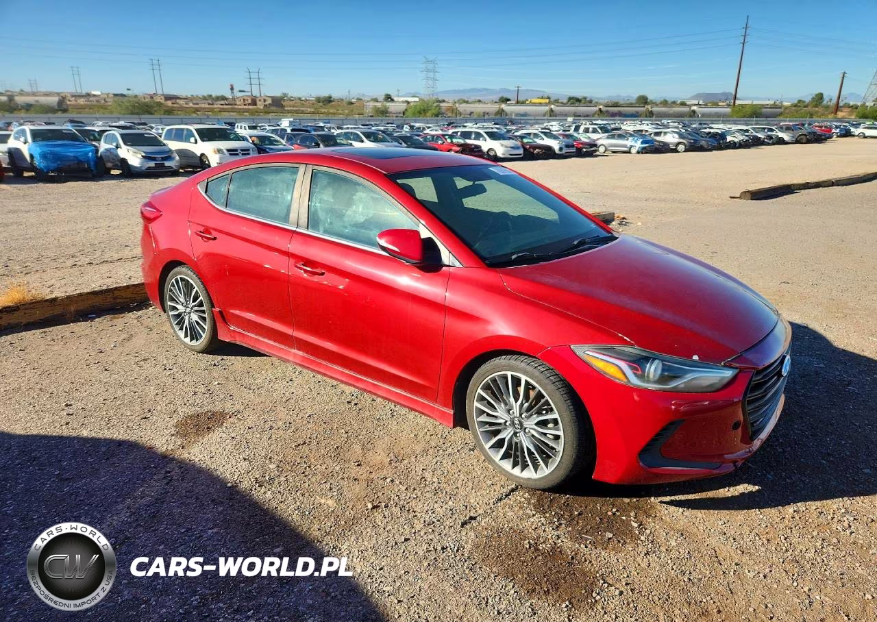 2018 Hyundai Elantra Sport VIN:KMHD04LB5JU609094 - 4