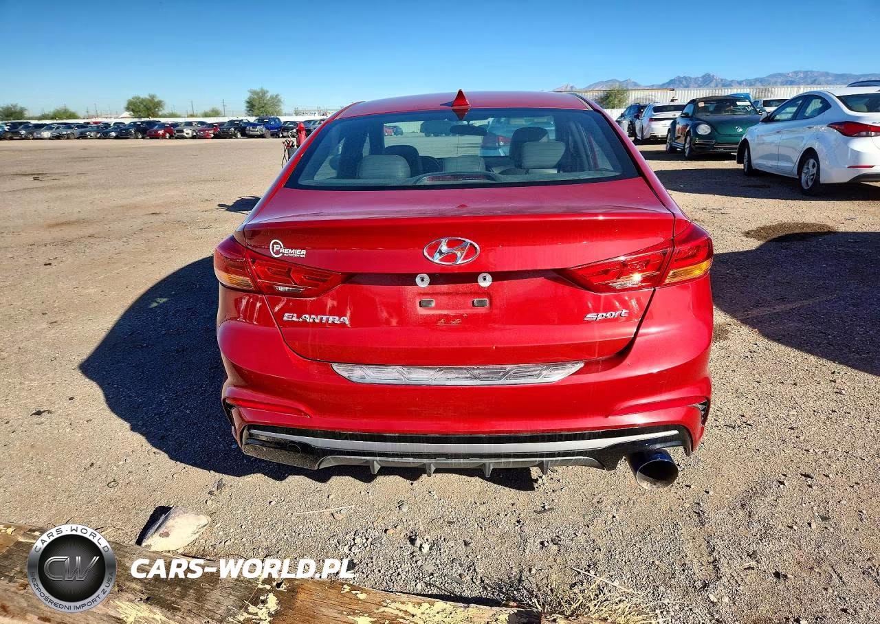 2018 Hyundai Elantra Sport VIN:KMHD04LB5JU609094 - 6