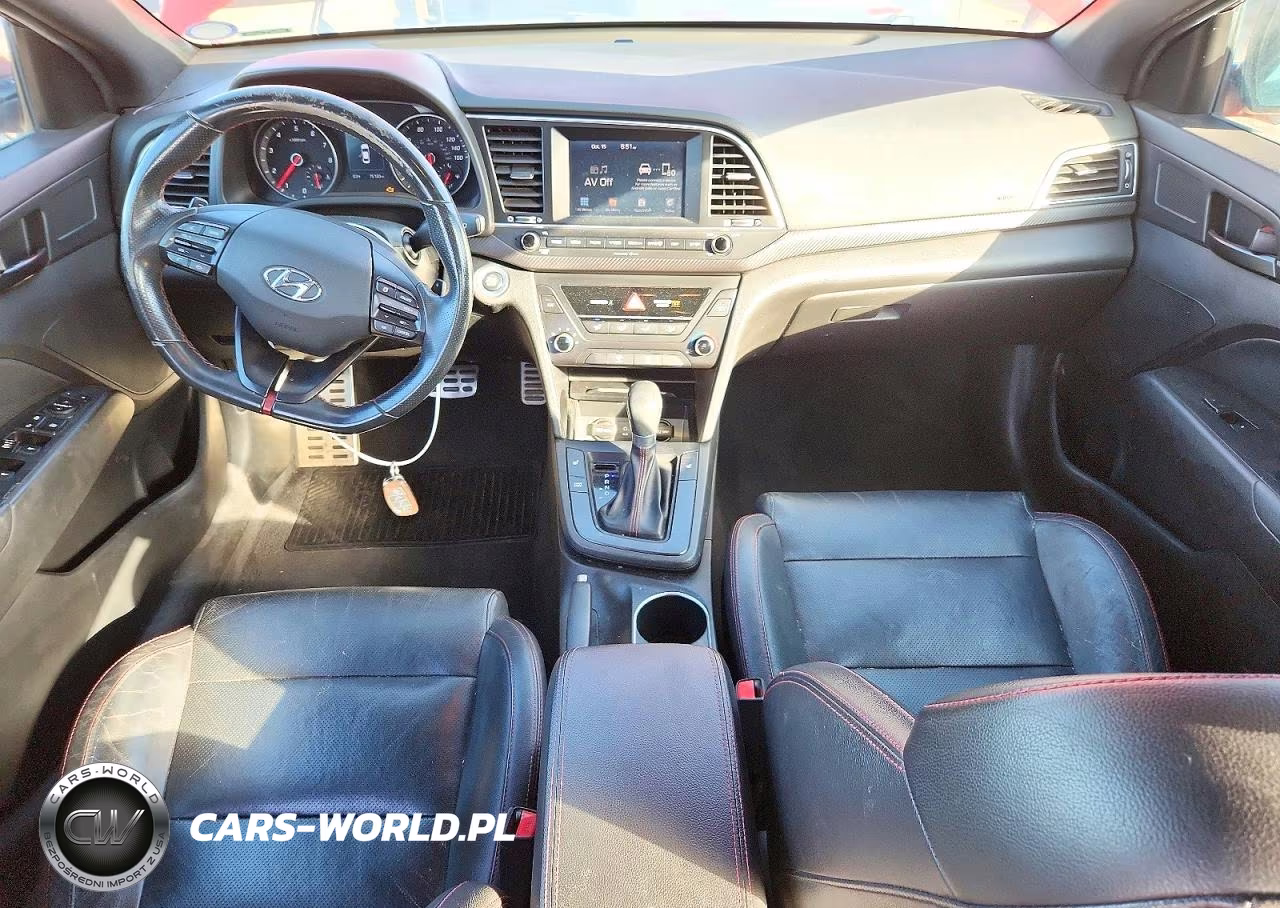 2018 Hyundai Elantra Sport VIN:KMHD04LB5JU609094 - 8