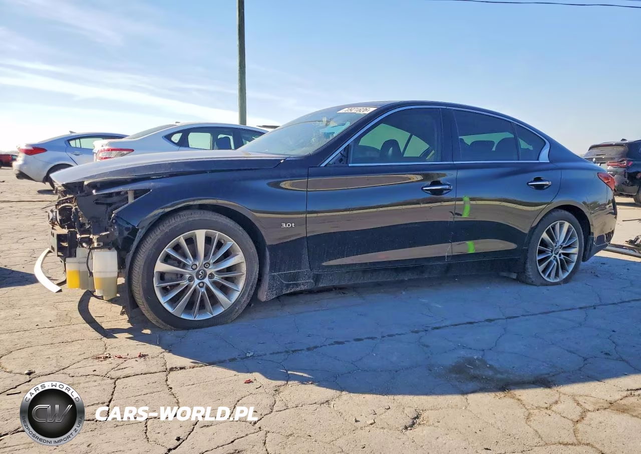 2018 Infiniti Q50 Luxe VIN:JN1EV7AR4JM439454 - 1