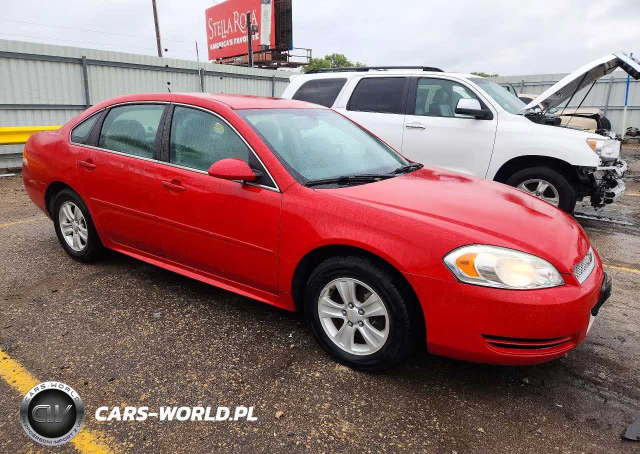 2012 Chevrolet Impala Ls VIN:2G1WF5E35C1179470 - 4