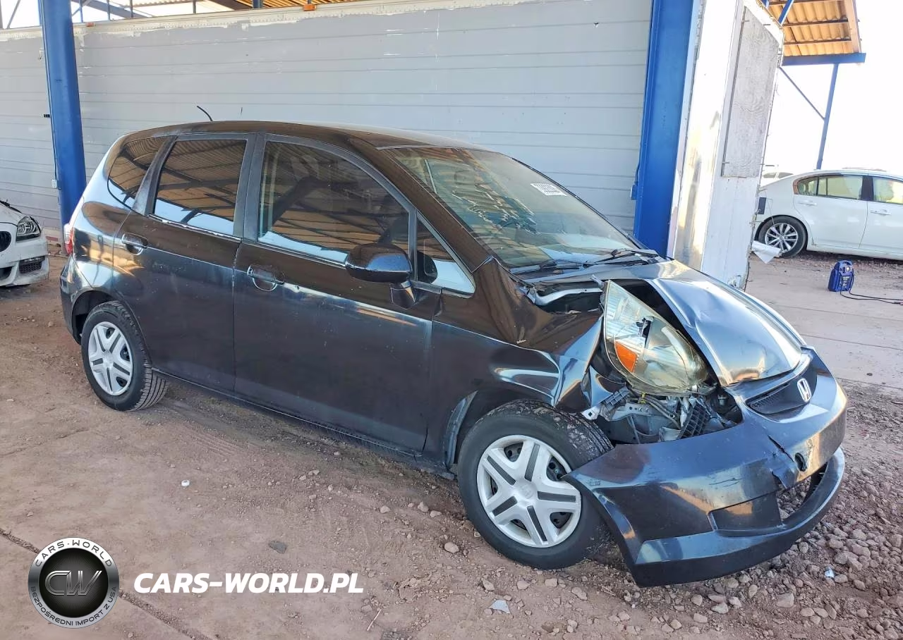 2007 Honda Fit VIN:JHMGD37457S064335 - 4