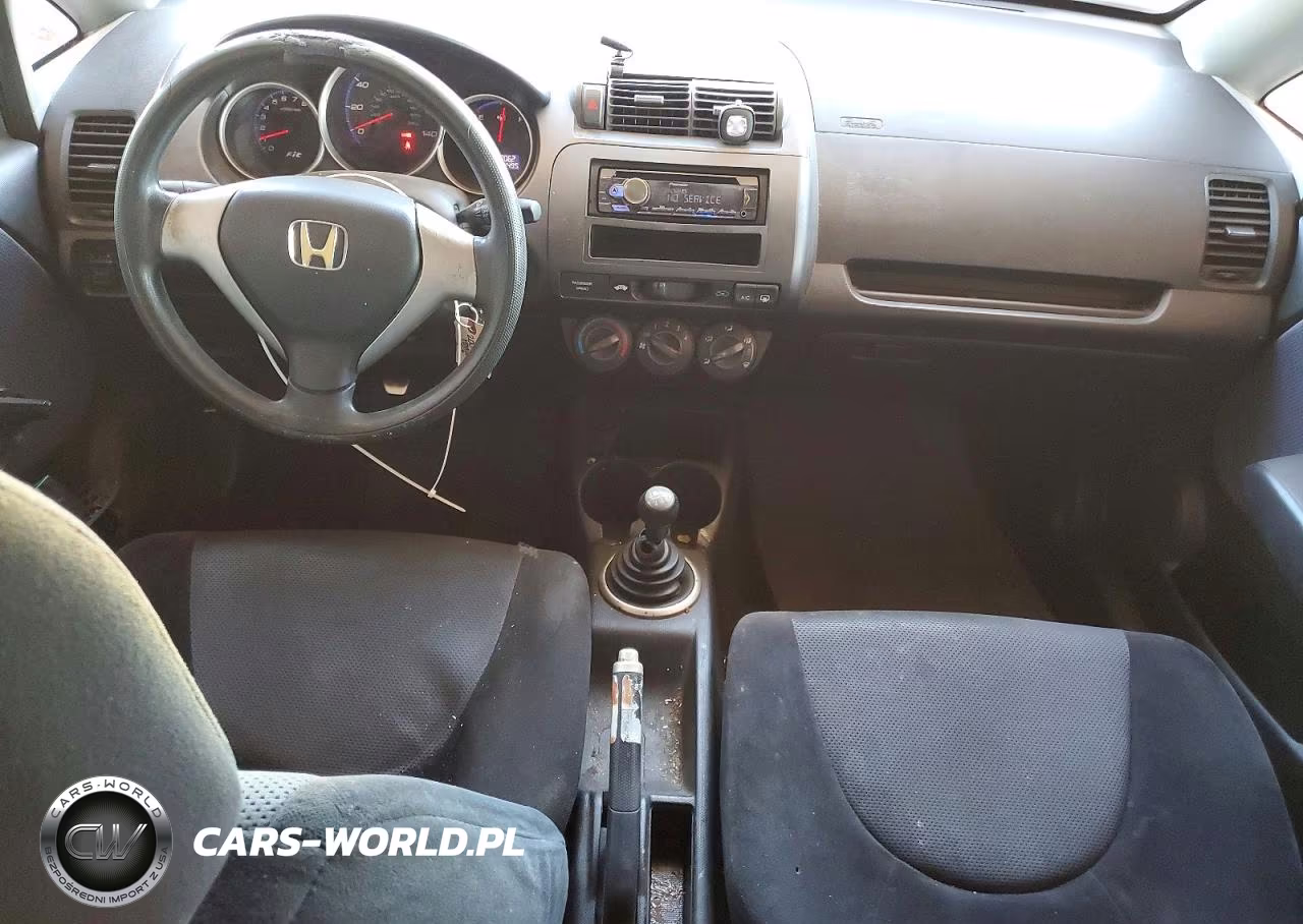 2007 Honda Fit VIN:JHMGD37457S064335 - 8
