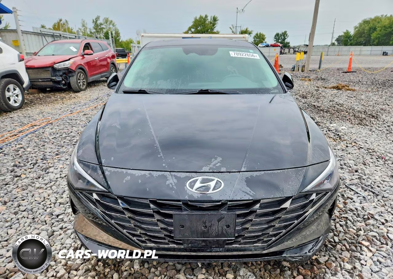 2021 Hyundai Elantra Limited VIN:KMHLN4AJ4MU009372 - 5