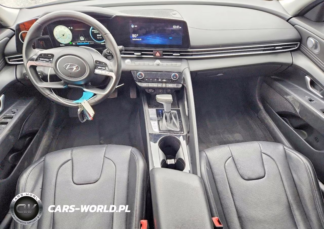 2021 Hyundai Elantra Limited VIN:KMHLN4AJ4MU009372 - 8