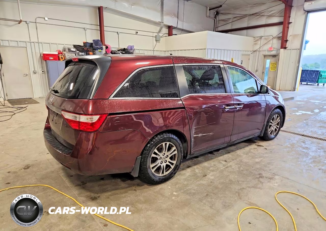 2012 Honda Odyssey Exl VIN:5FNRL5H60CB031663 - 3