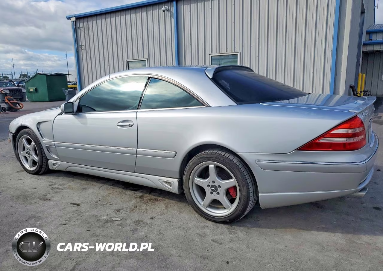 2002 Mercedes-Benz Cl 55 Amg VIN:WDBPJ73J82A019027 - 2