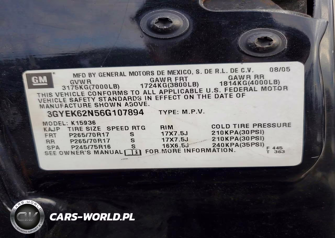 2006 Cadillac Escalade Ext VIN:3GYEK62N56G107894 - 13