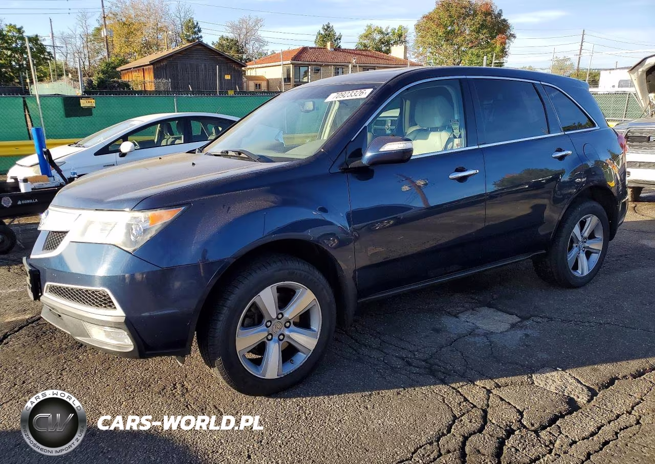 2012 Acura Mdx Technology VIN:2HNYD2H30CH524373 - 1
