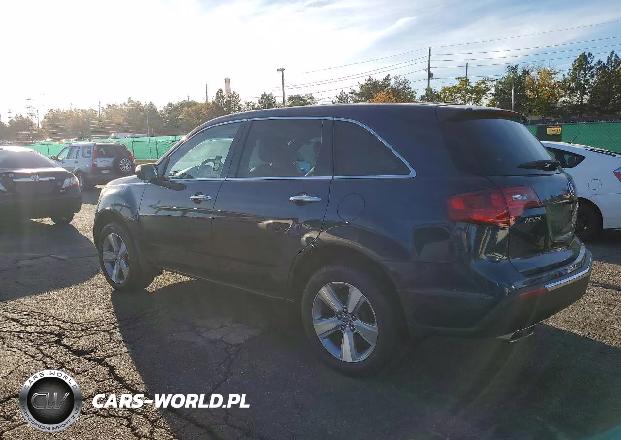 2012 Acura Mdx Technology VIN:2HNYD2H30CH524373 - 2